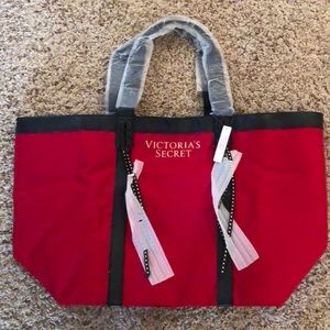Victoria’s Secret red tote